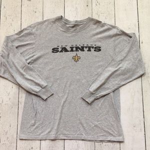 New Orleans Saints logo long sleeve t-shirt